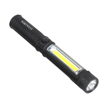 Load image into Gallery viewer, Portwest Inspection Flashlight Black PA65
