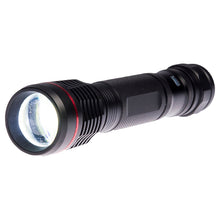 Load image into Gallery viewer, Portwest USB Rechargeable Torch Black PA75

