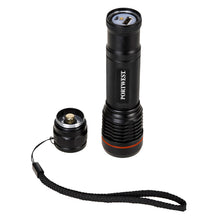 Load image into Gallery viewer, Portwest USB Rechargeable Torch Black PA75

