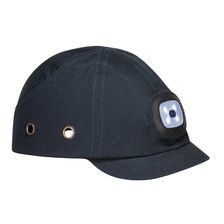 Portwest USB Rechargeable LED Bump Cap Navy PW29