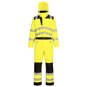 Portwest PW3 Hi-Vis Rain Coverall PW355