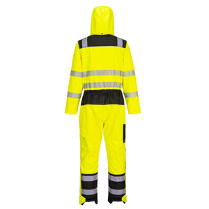 Portwest PW3 Hi-Vis Rain Coverall PW355