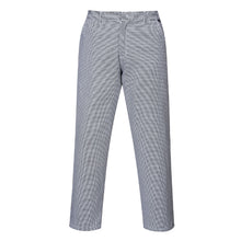 Load image into Gallery viewer, Portwest Harrow Chefs Trousers Houndstooth S068
