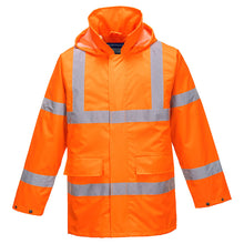 Load image into Gallery viewer, Portwest Hi-Vis Rain Lite Traffic Jacket S160
