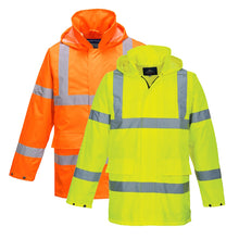 Load image into Gallery viewer, Portwest Hi-Vis Rain Lite Traffic Jacket S160
