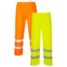 Load image into Gallery viewer, Portwest Hi-Vis Rain Traffic Trousers S480
