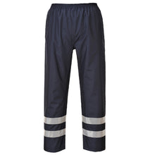 Load image into Gallery viewer, Portwest Iona Lite Rain Trousers Navy S481
