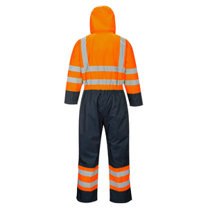 Portwest Hi-Vis Contrast Winter Coverall S485