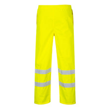 Load image into Gallery viewer, Portwest Hi-Vis Breathable Rain Trousers Yellow S487

