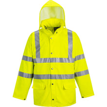 Load image into Gallery viewer, Portwest Sealtex Ultra Hi-Vis Rain Jacket Yellow S491
