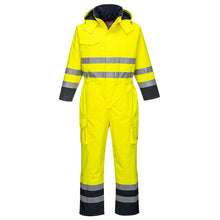 Load image into Gallery viewer, Portwest Bizflame Rain Hi-Vis Multi Coverall S775
