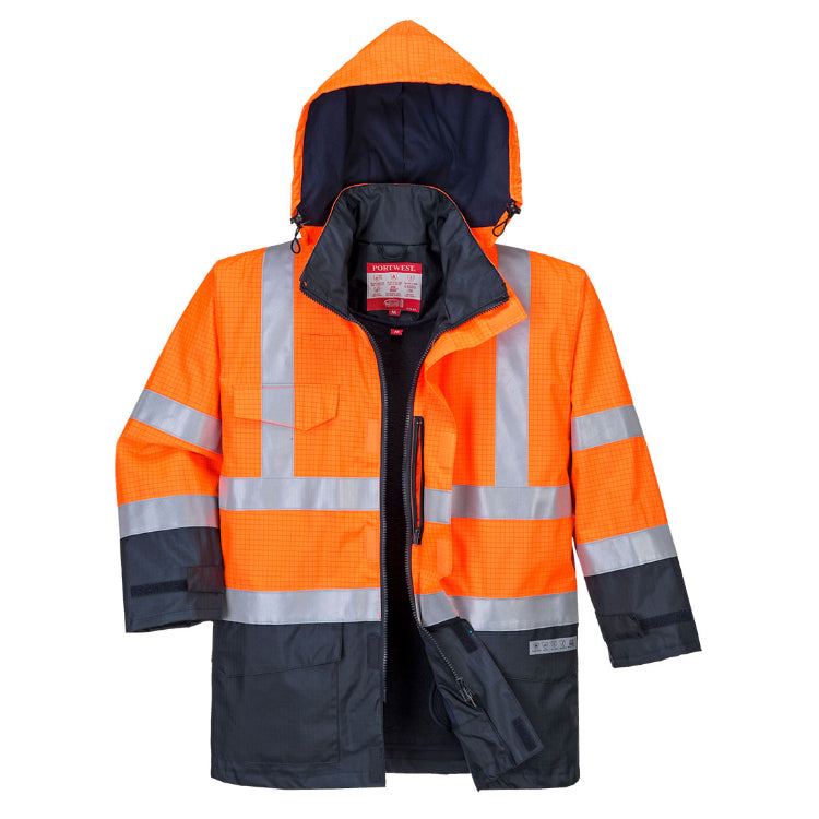 Portwest Bizflame Rain Hi-Vis Multi-Protection Jacket S779