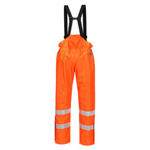 Load image into Gallery viewer, Portwest Bizflame Rain Unlined Hi-Vis Antistatic FR Trousers S780
