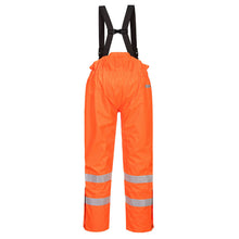 Load image into Gallery viewer, Portwest Bizflame Rain Lined Hi-Vis Antistatic FR Trousers S781
