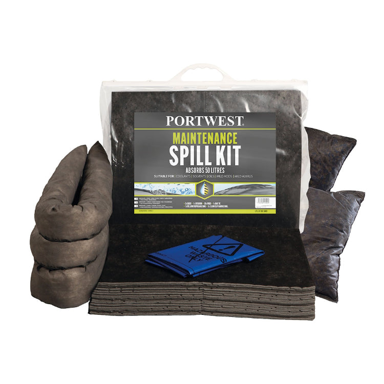 Portwest 50 Litre Maintenance Kit Grey SM31 - 3 Kits
