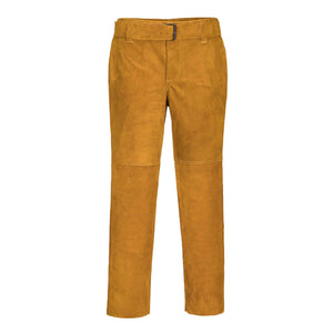 Portwest Leather Welding Trousers Tan SW31