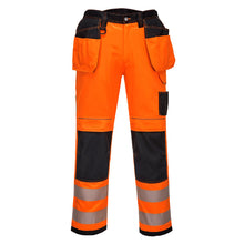 Load image into Gallery viewer, Portwest PW3 Hi-Vis Holster Pocket Work Trousers T501

