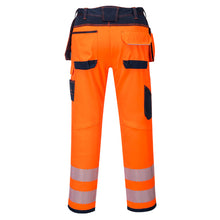 Load image into Gallery viewer, Portwest PW3 Hi-Vis Holster Pocket Work Trousers T501
