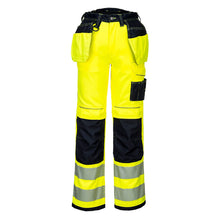 Load image into Gallery viewer, Portwest PW3 Hi-Vis Holster Pocket Work Trousers T501
