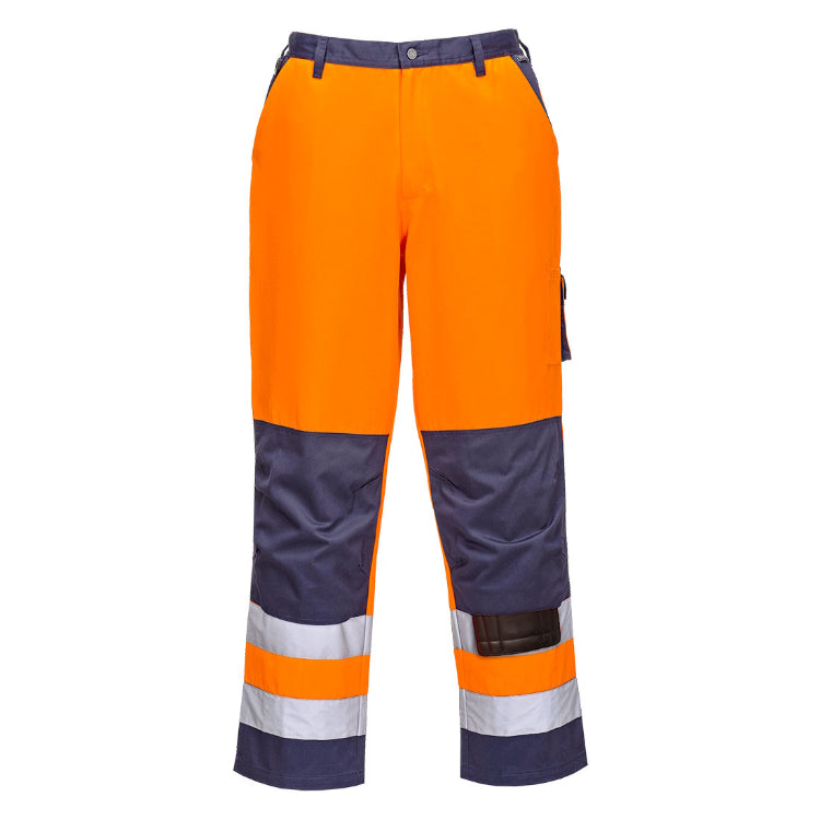 Portwest Lyon Hi-Vis Contrast Work Trousers TX51