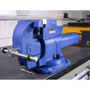 Sealey Vice 150mm (6") Quick Action Swivel Base Cast Iron