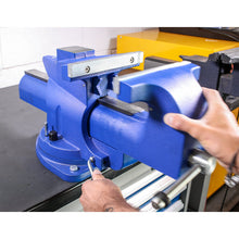 Load image into Gallery viewer, Sealey Vice 200mm Quick Action Swivel Base Cast Iron

