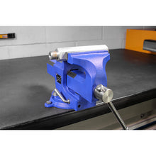Load image into Gallery viewer, Sealey Vice 100mm (4&quot;) Quick Action Swivel Base SG Iron
