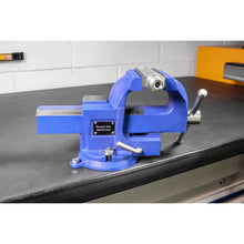 Load image into Gallery viewer, Sealey Vice 100mm (4&quot;) Quick Action Swivel Base SG Iron
