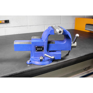 Sealey Vice 100mm (4") Quick Action Swivel Base SG Iron