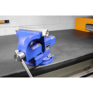 Sealey Vice 100mm (4") Quick Action Swivel Base SG Iron