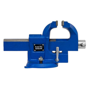 Sealey Vice 100mm (4") Quick Action Swivel Base SG Iron