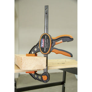 Sealey Quick Bar Clamp 150mm (6") - 2pc Set
