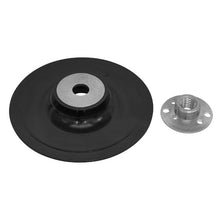 Load image into Gallery viewer, Sealey Rubber Backing Pad 125mm - M14 x 2mm
