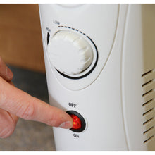 Load image into Gallery viewer, Sealey Oil-Filled Radiator Mini 800W/230V 6-Element
