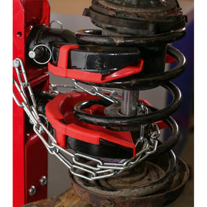 Sealey Coil Spring Compressing Station, Gauge Hydraulic 2000kg Capacity