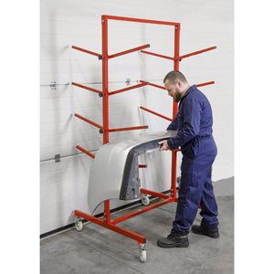 Sealey Bumper Rack Double-Sided 4-Level