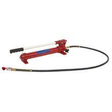 Load image into Gallery viewer, Sealey Snap Push Ram, Pump &amp; Hose Assembly - 10 Tonne
