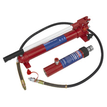Load image into Gallery viewer, Sealey Snap Push Ram, Pump &amp; Hose Assembly - 10 Tonne
