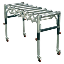 Load image into Gallery viewer, Sealey Adjustable Roller Stand 450-1300mm 130kg Capacity
