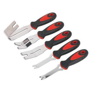 Sealey Door Panel & Trim Clip Removal Tool Set 5pc