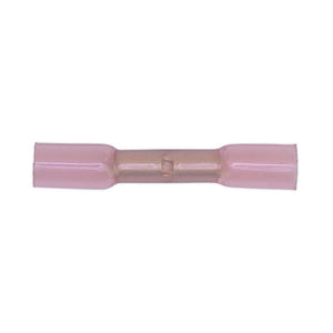 Sealey Heat Shrink Butt Connector Terminal 4.8mm Red - Pack of 100