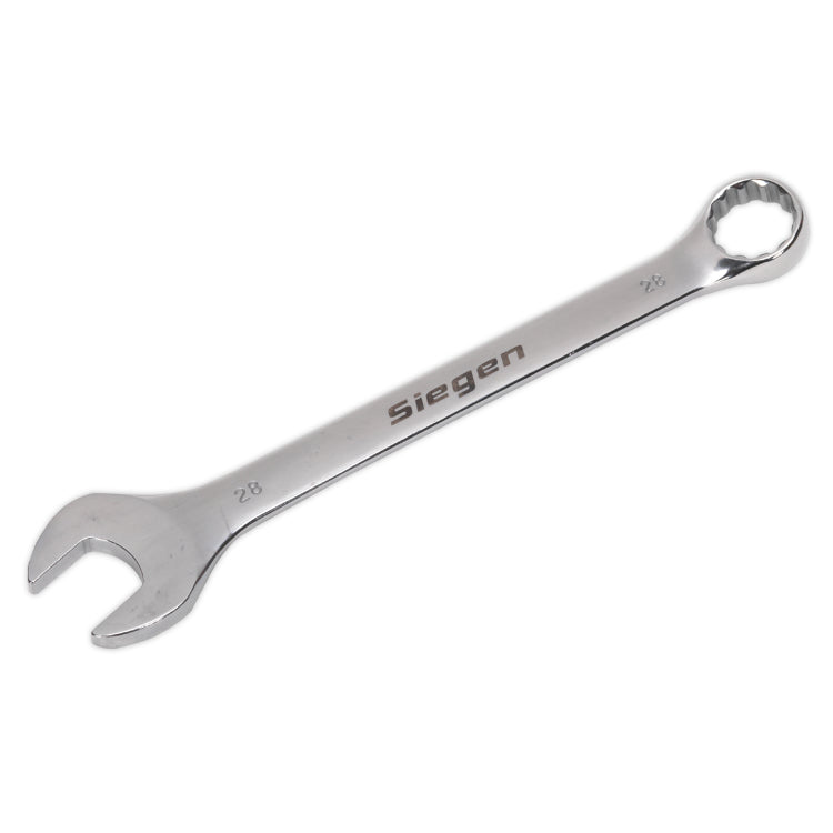 Sealey Combination Spanner 28mm (Siegen) - Hardened/Tempered