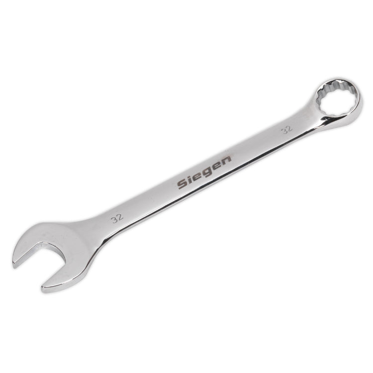 Sealey Combination Spanner 32mm (Siegen) - Hardened/Tempered
