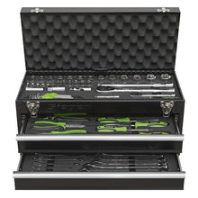 Load image into Gallery viewer, Sealey Portable Tool Chest 2 Drawer 90pc Tool Kit (Siegen)
