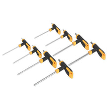 Load image into Gallery viewer, Sealey T-Handle TRX-Star* Key Set 8pc (Siegen)
