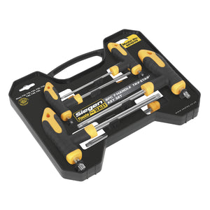 Sealey T-Handle TRX-Star* Key Set 8pc (Siegen)