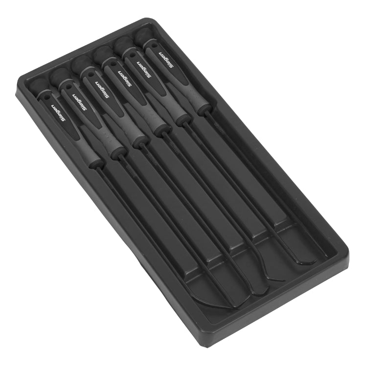 Sealey Pick & Hook Set 6pc Extra-Long (Siegen)