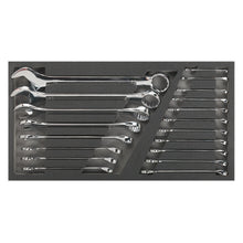 Load image into Gallery viewer, Sealey Rollcab 8 Drawer Ball-Bearing Slides Black/Grey &amp; 136pc Tool Kit (Siegen)
