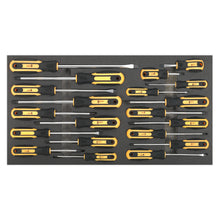 Load image into Gallery viewer, Sealey Rollcab 8 Drawer Ball-Bearing Slides Black/Grey &amp; 136pc Tool Kit (Siegen)

