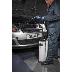 Sealey Vacuum Oil & Fluid Extractor Manual 6.5L - 4, 6 and 8mm Suction Probes